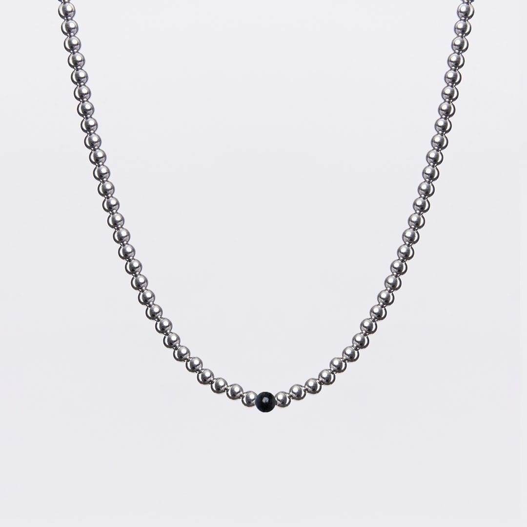 crystal biserna ogrlica crni oniks crystal biserna ogrlica crni oniks