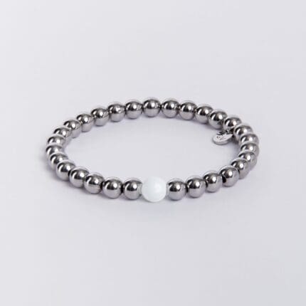 narukvica Crystal beli oniks