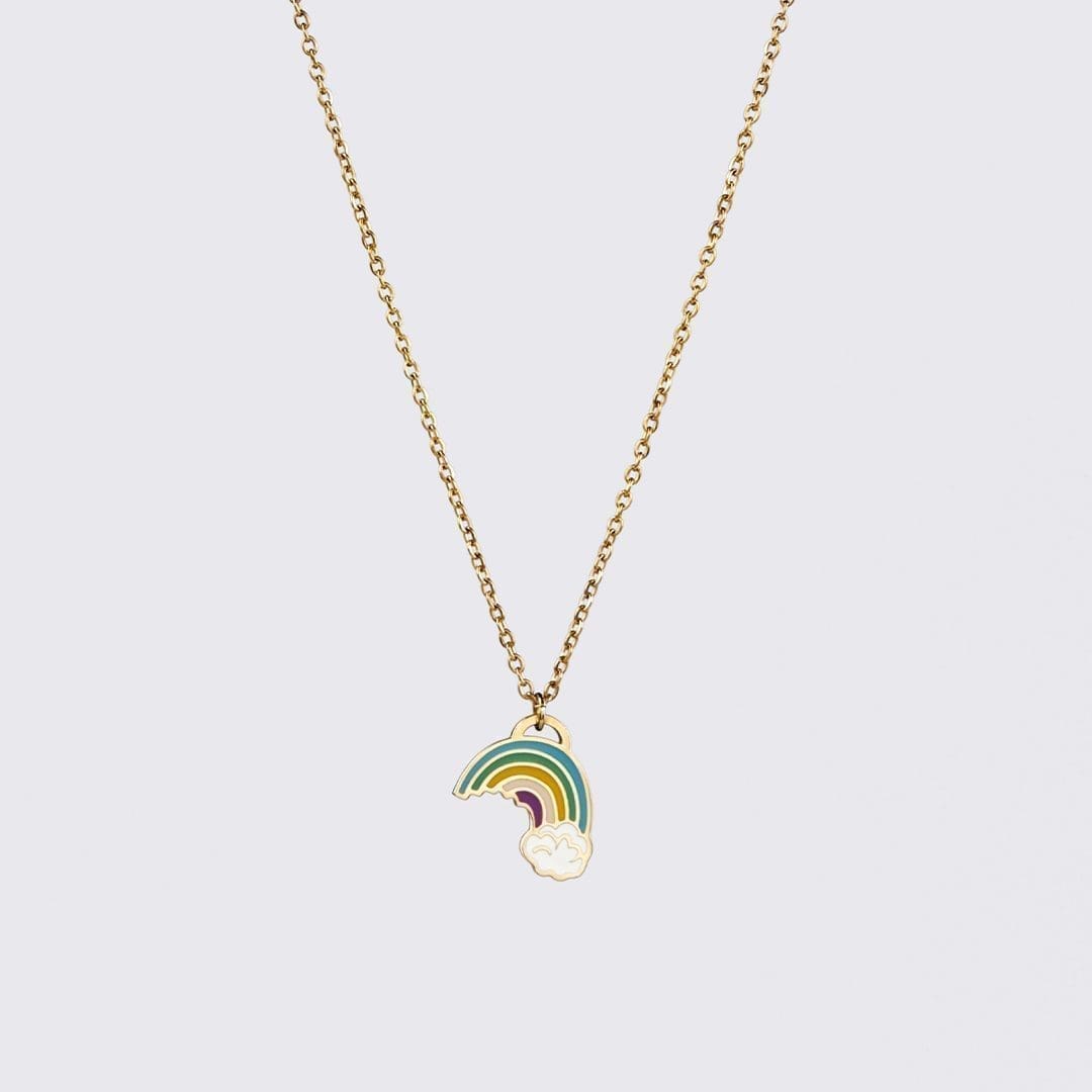 ogrlica Charms duga zlatna ogrlica Charms duga zlatna
