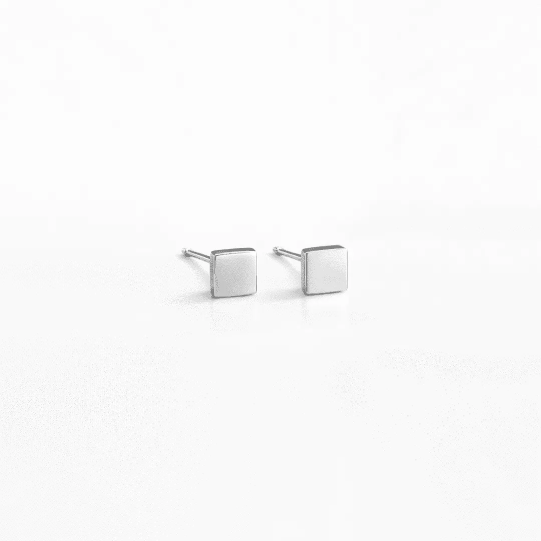 mini minđuše kvadrat mini minđuše kvadrat