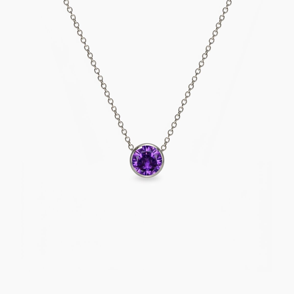 Birthstone-Jun-ogrlica-stainless-steel Birthstone Jun ogrlica stainless steel - Slika 1