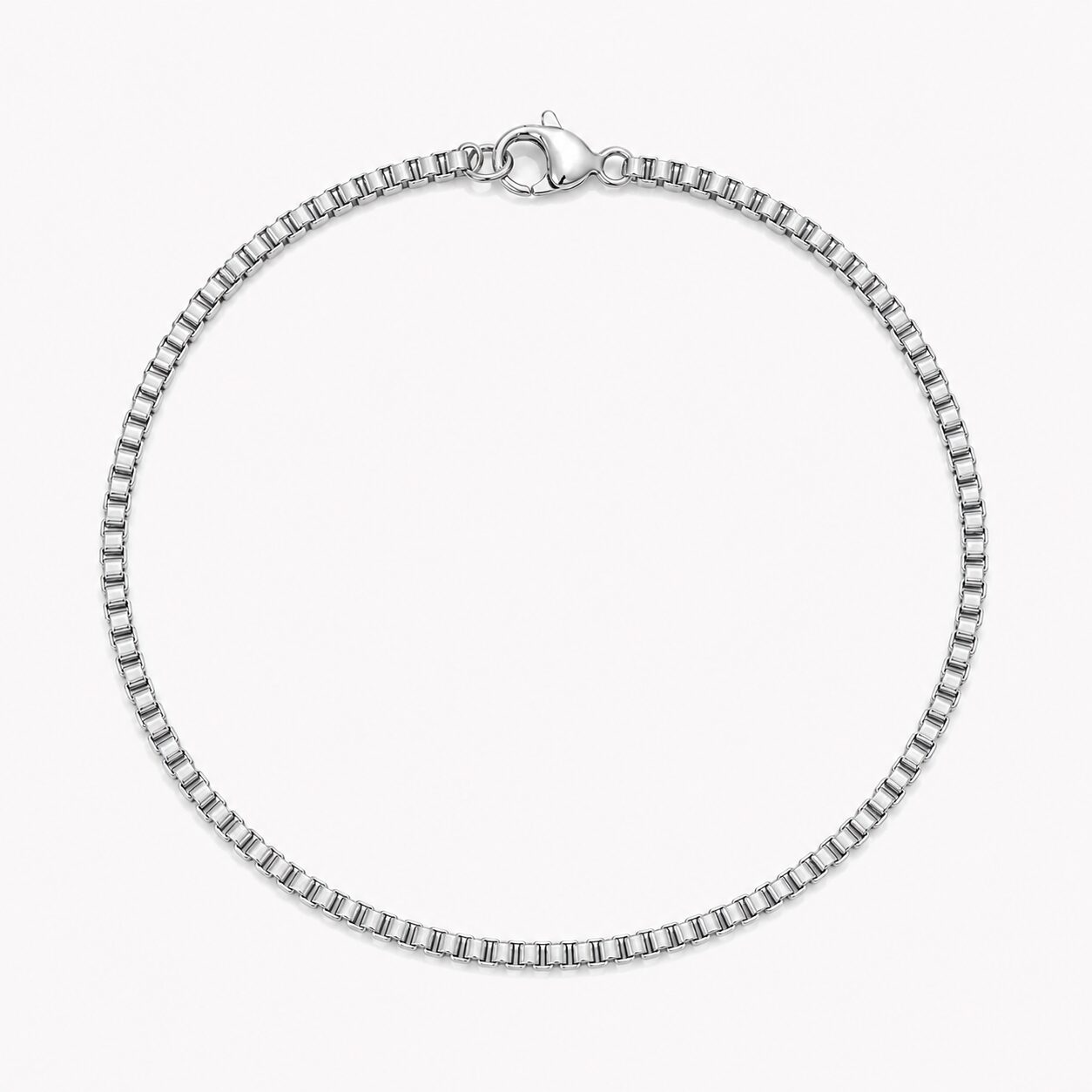 box chain narukvica stainless steel Box chain narukvica stainless steel - Slika 1