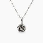 Mini cvet 2 ogrlica stainless steel