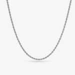 Rope chain ogrlica stainless steel