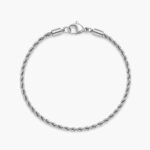 Rope chain narukvica stainless steel